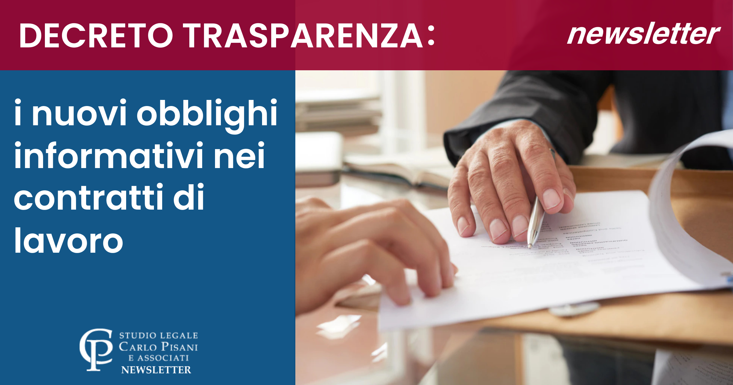 Decreto Trasparenza: i nuovi obblighi informativi nei contratti di lavoro.