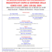 La giurisprudenza sui licenziamenti ingiustificati dopo le sentenze della Corte cost. 128 e 129 del 2024