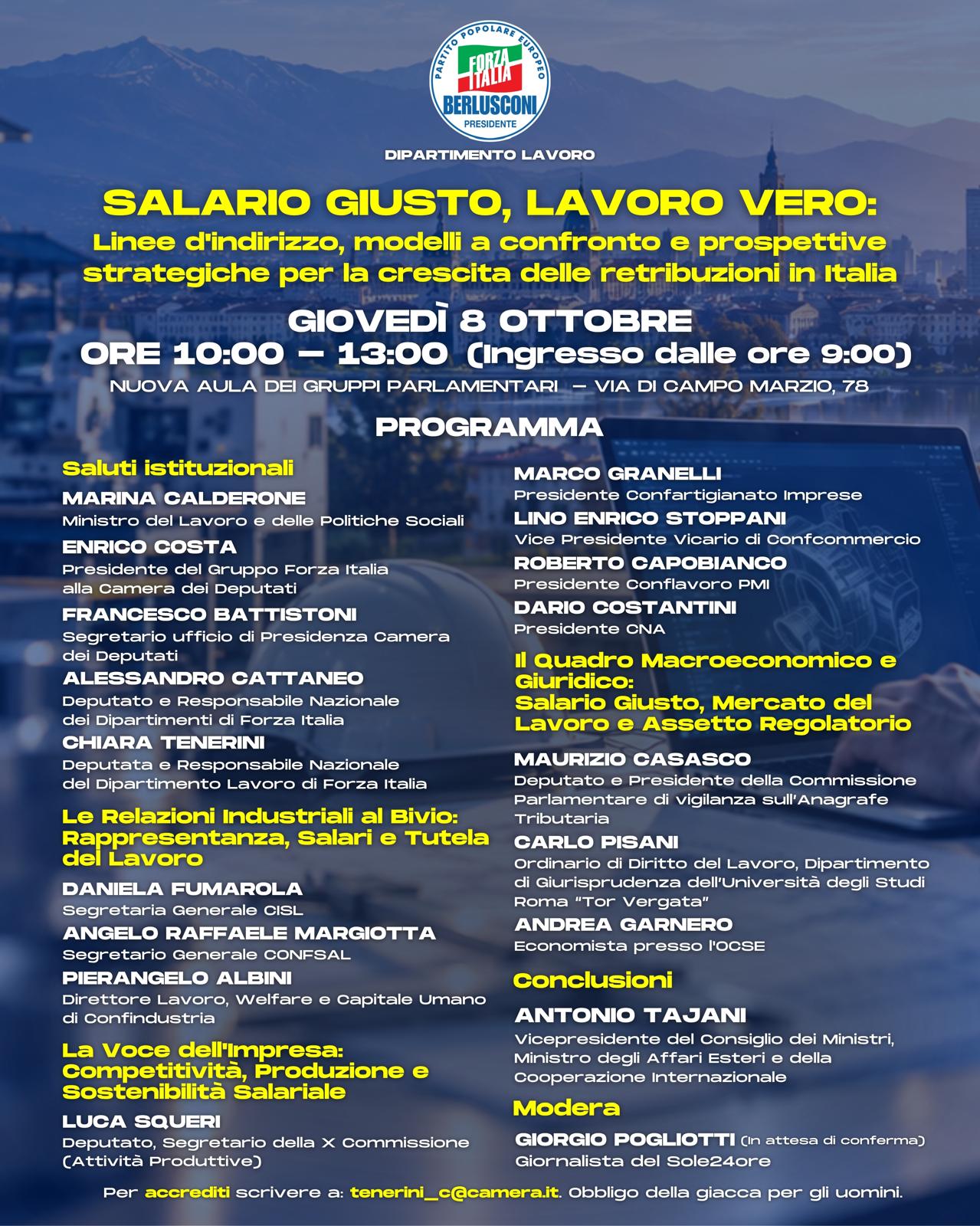 Fair salary, real work: Policy Guidelines, comparative models, and strategic perspectives for raising salary in Italy